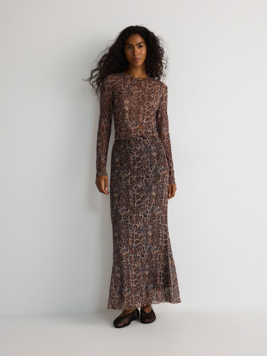 LADIES` SKIRT - šareno - RESERVED - 2