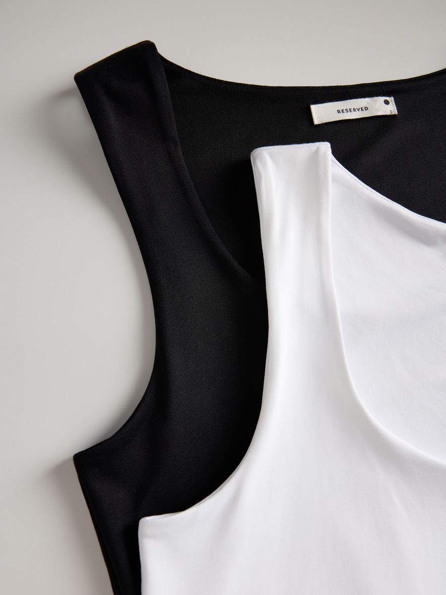 Cami top - white - RESERVED - 5