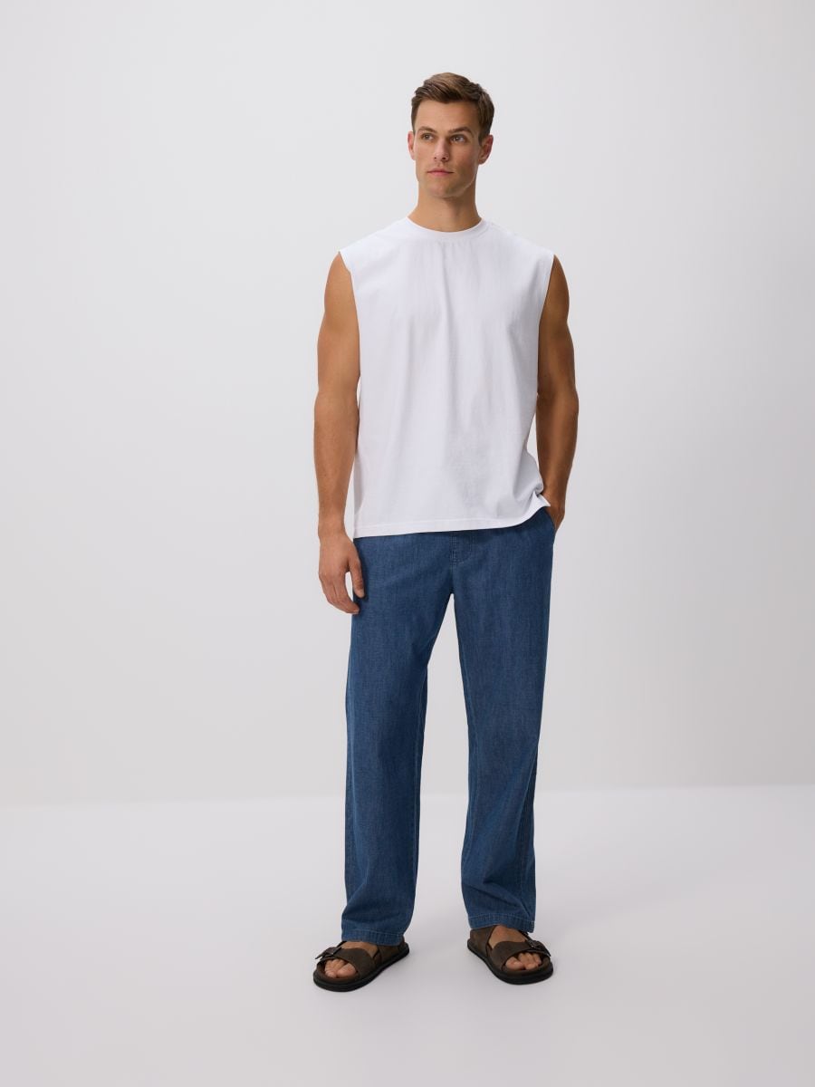 Jogger jeans - navy - RESERVED