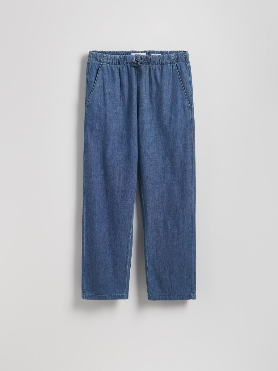 Blugi jogger - bleumarin - RESERVED