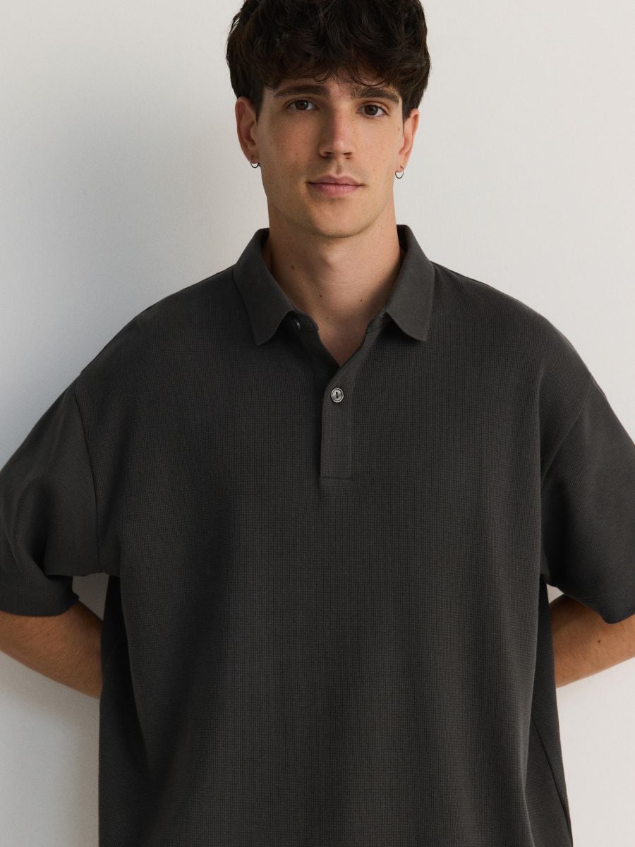 MEN`S POLO - antracit - RESERVED