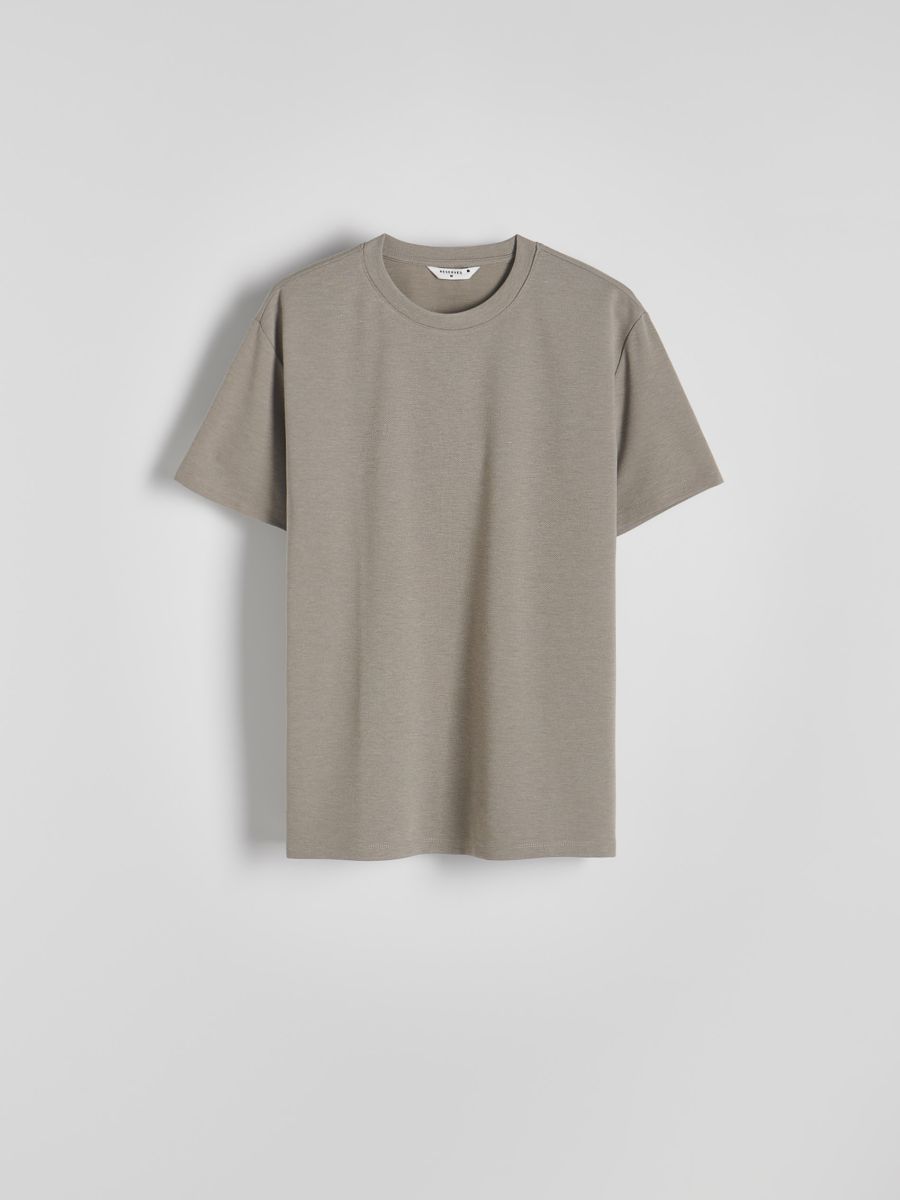 MEN`S T-SHIRT - light grey - RESERVED