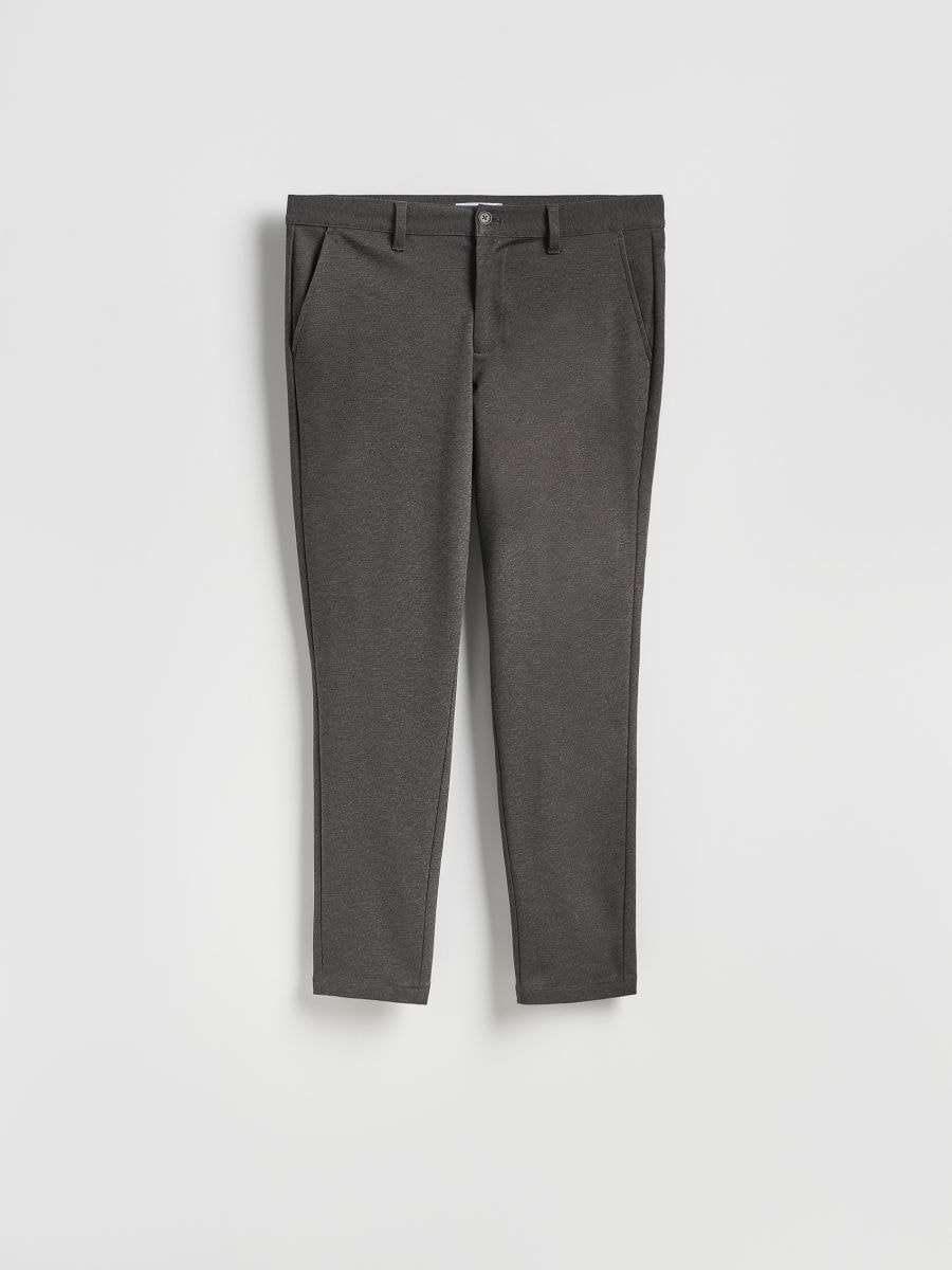 MEN`S TROUSERS - tamnosmeđe - RESERVED