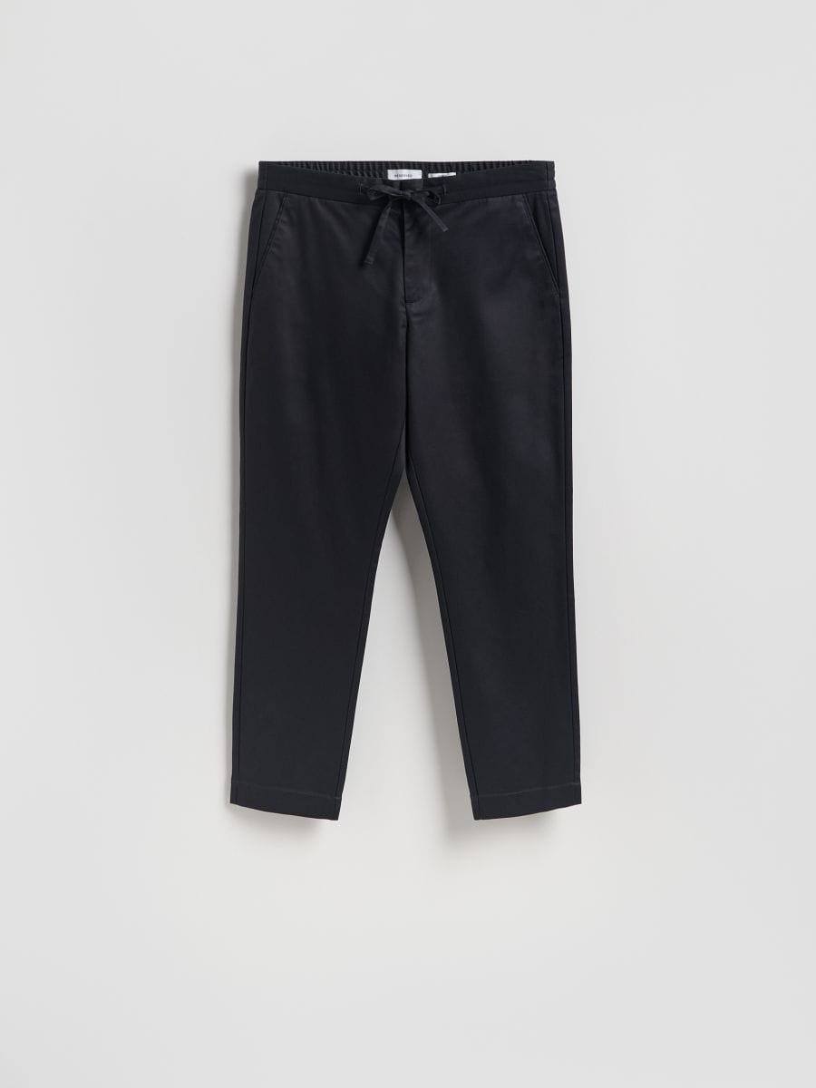 Pantalon carotte - marine - RESERVED