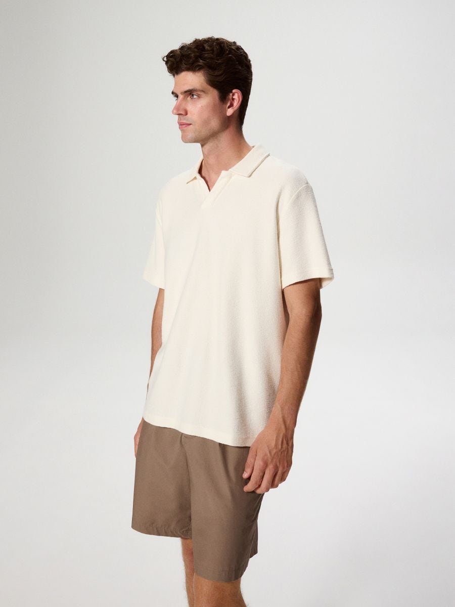 Short loose simple - Beige - RESERVED