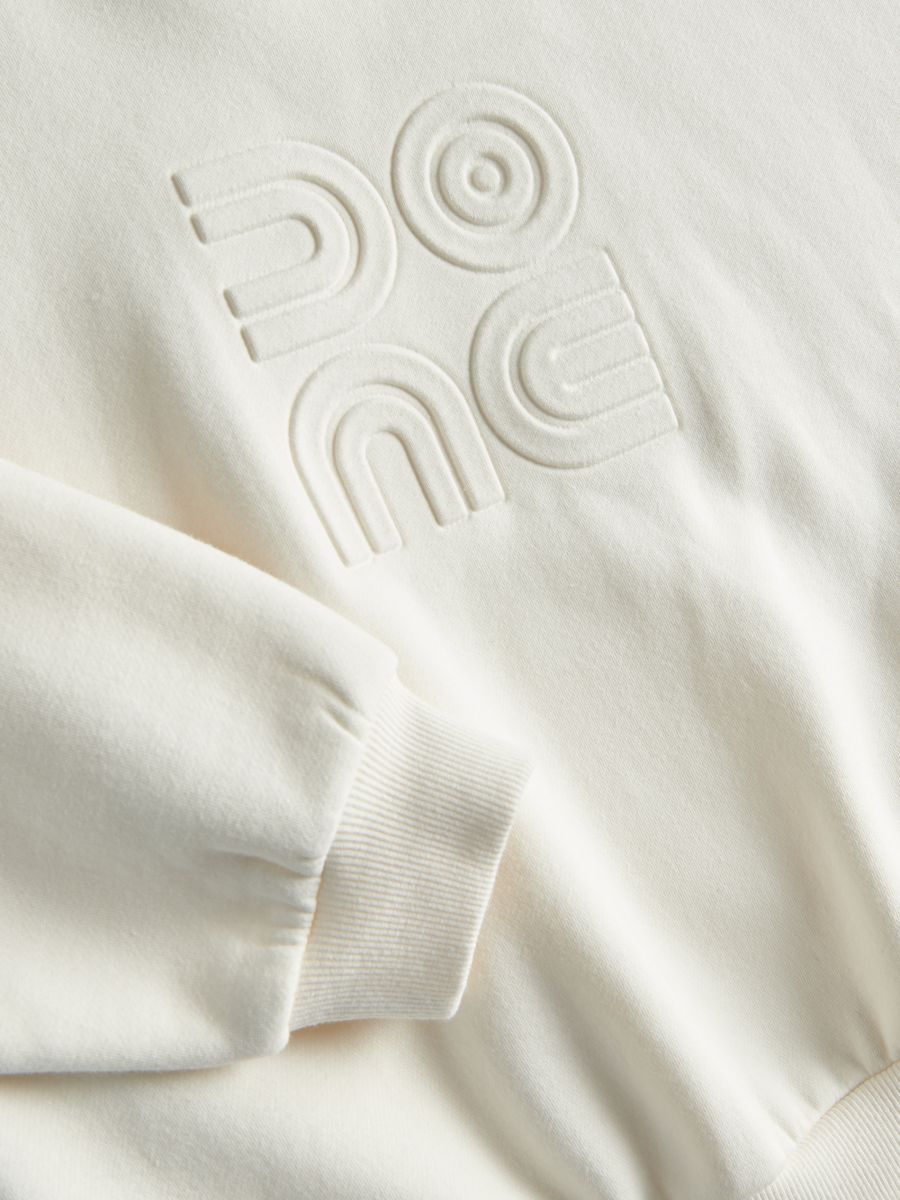 Hoodie - cream - RESERVED - 5