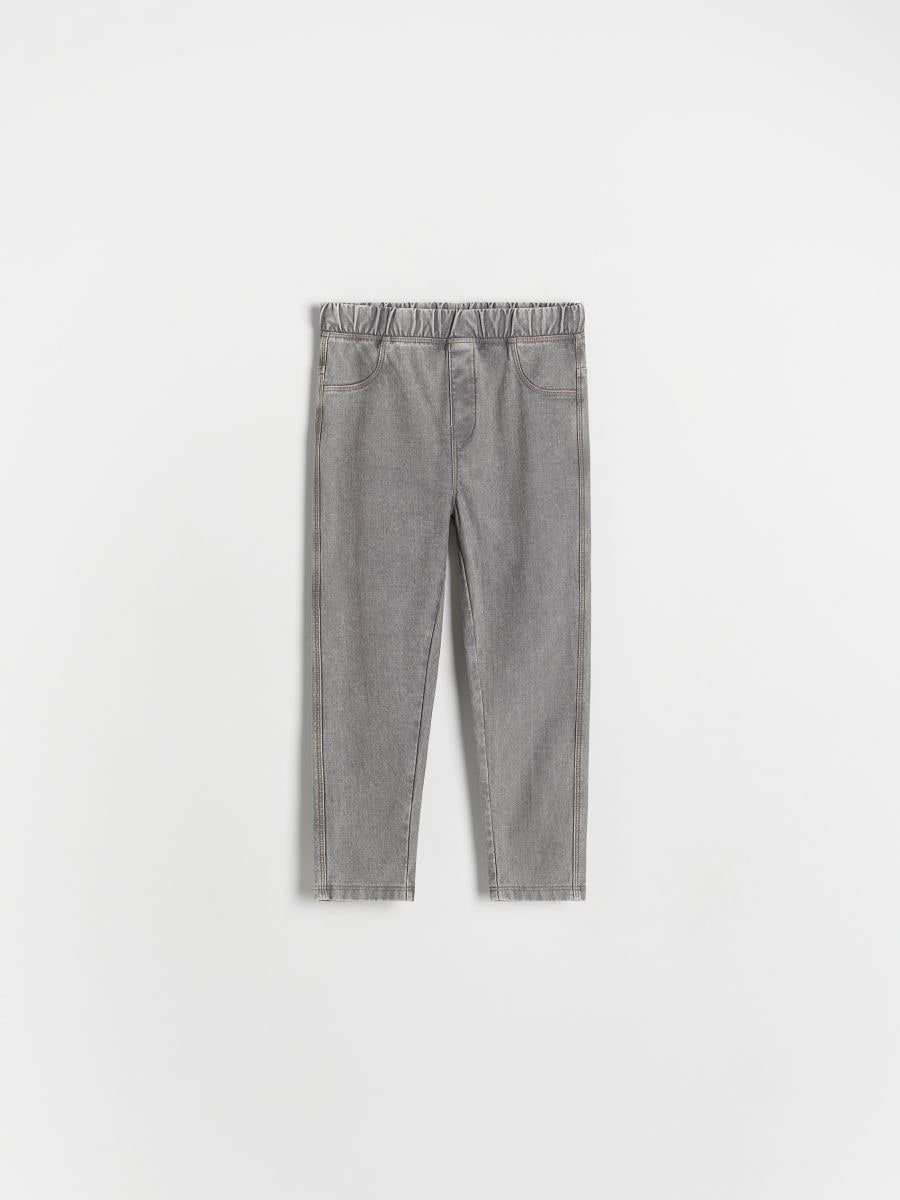 Leggings effetto slavato - grigio chiaro - RESERVED