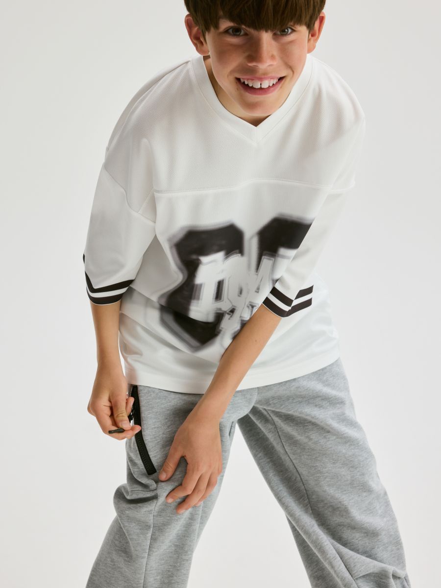 Oversize-Sweathose - hellgrau - RESERVED - 4