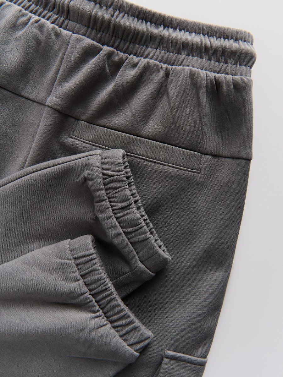 Cargo joggers with pockets - dark grey - RESERVED - 2