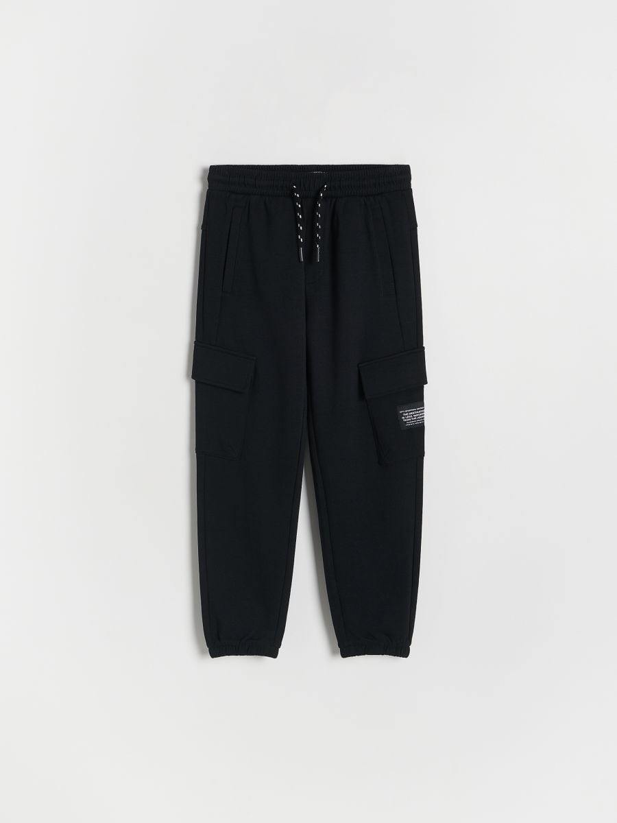 Cargo joggers with pockets - black - RESERVED - 2