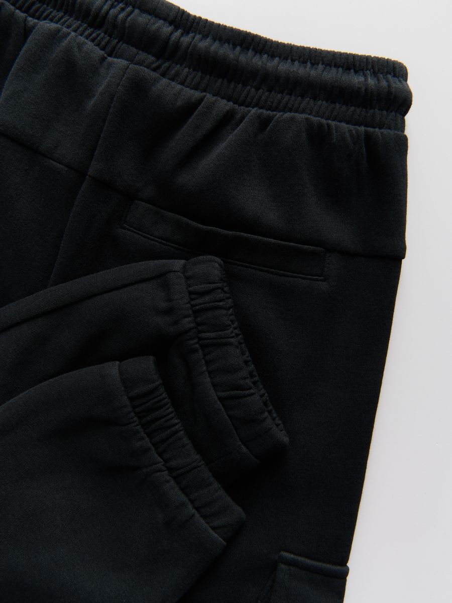 Cargo joggers with pockets - black - RESERVED - 3