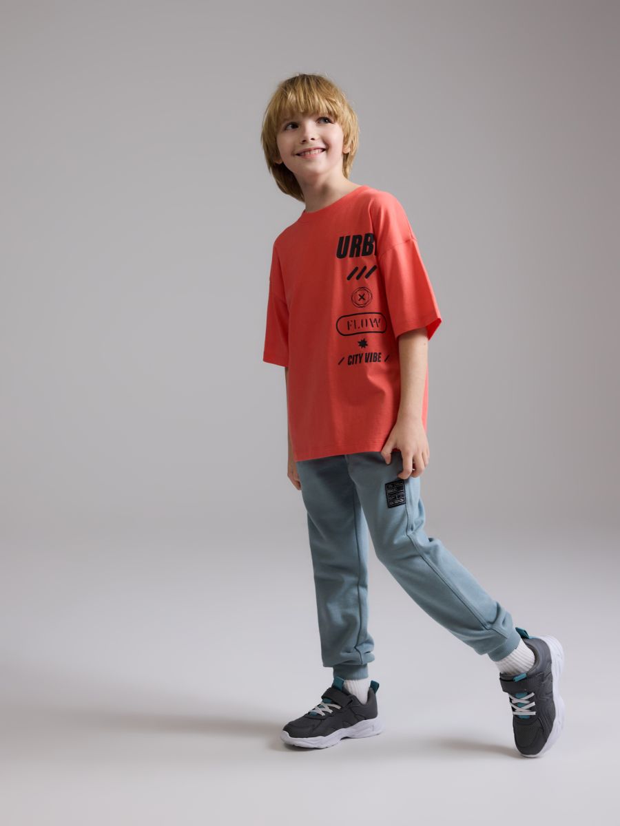 Jogger sweatpants - pale turquoise - RESERVED - 5