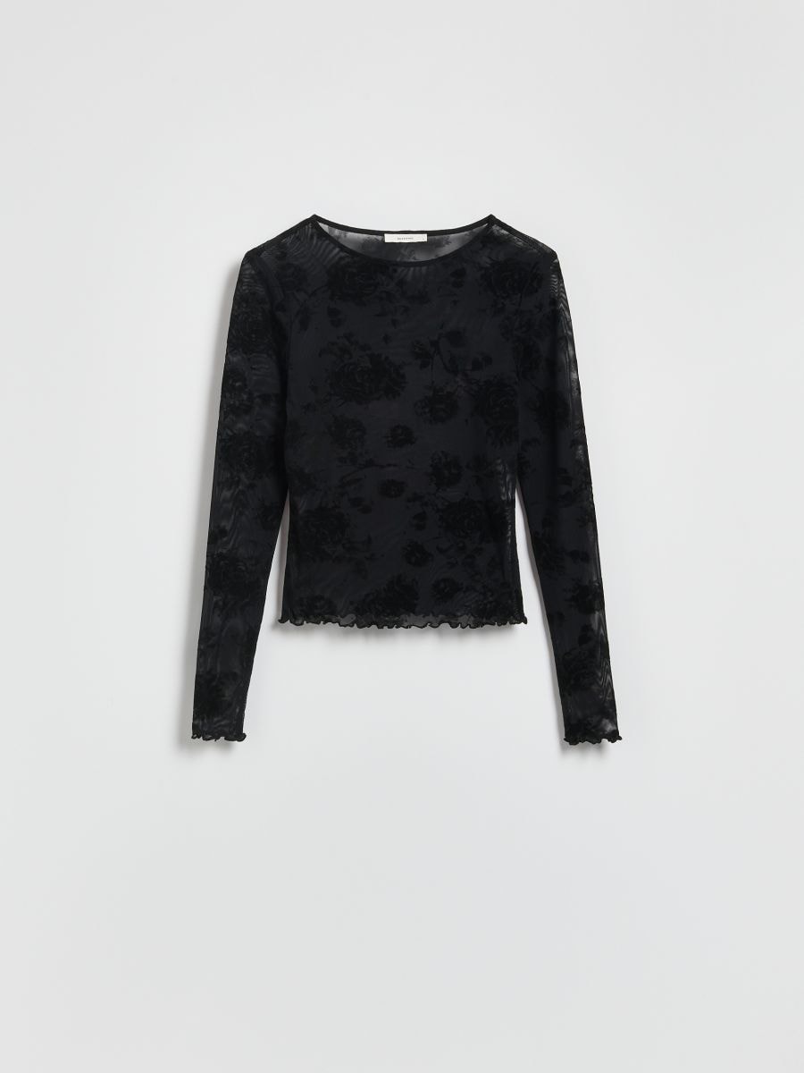 LADIES` BLOUSE - black - RESERVED