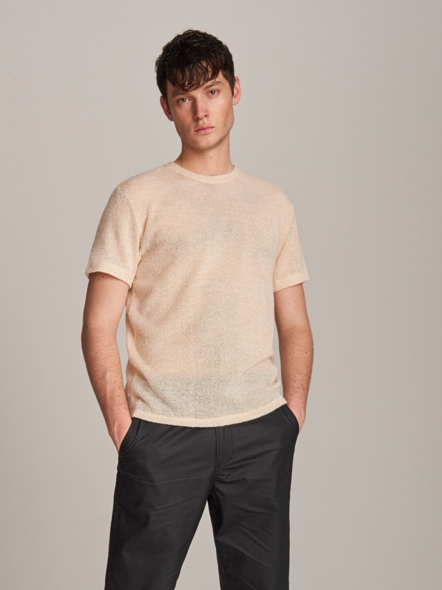 Cotton On - Mens T-shirt - Nude