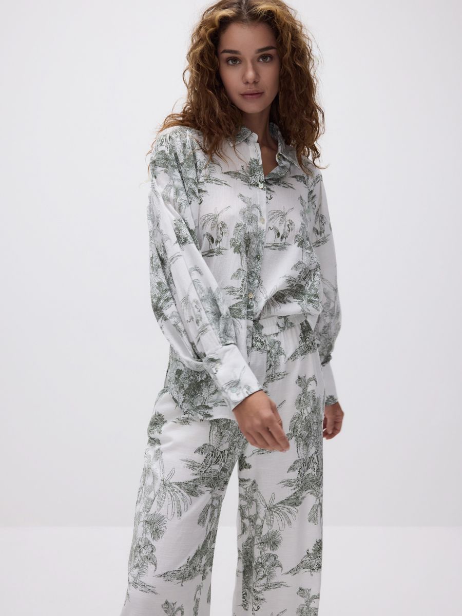 LADIES` TROUSERS - šareno - RESERVED - 2