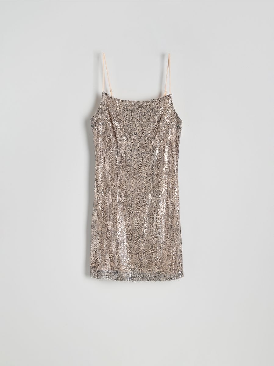 Robe sans manches à sequins - Multicolore - RESERVED - 6