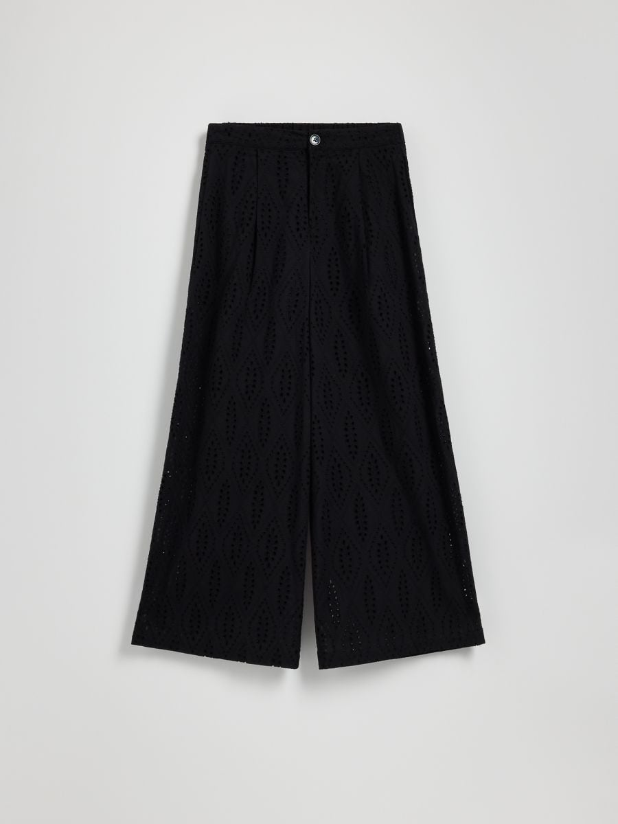 Openwork trousers - black - RESERVED - 6