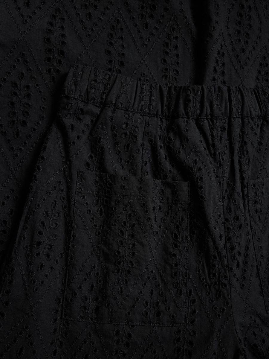 Openwork trousers - black - RESERVED - 7