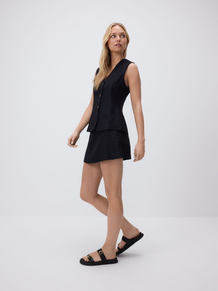 LADIES` SHORTS - black - RESERVED - 5