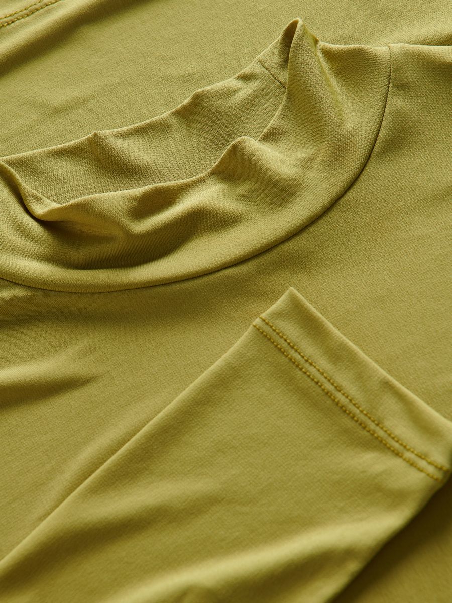 Long-sleeved turtleneck - olive - RESERVED - 6