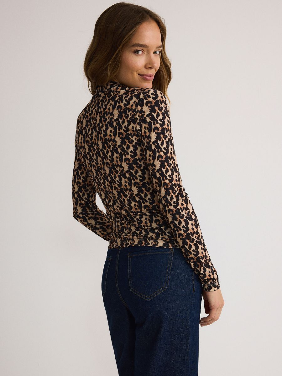 Animal pattern longsleeve - multicolor - RESERVED - 4