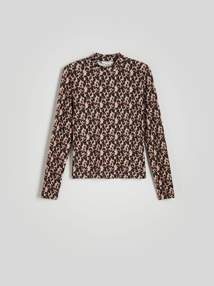 Animal pattern longsleeve - multicolor - RESERVED - 5