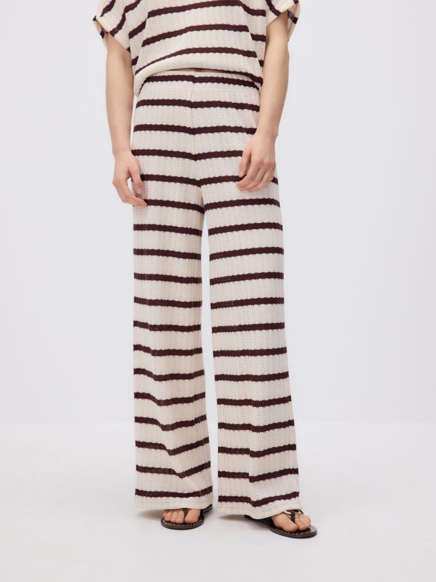 Jersey trousers - multicolor - RESERVED - 4