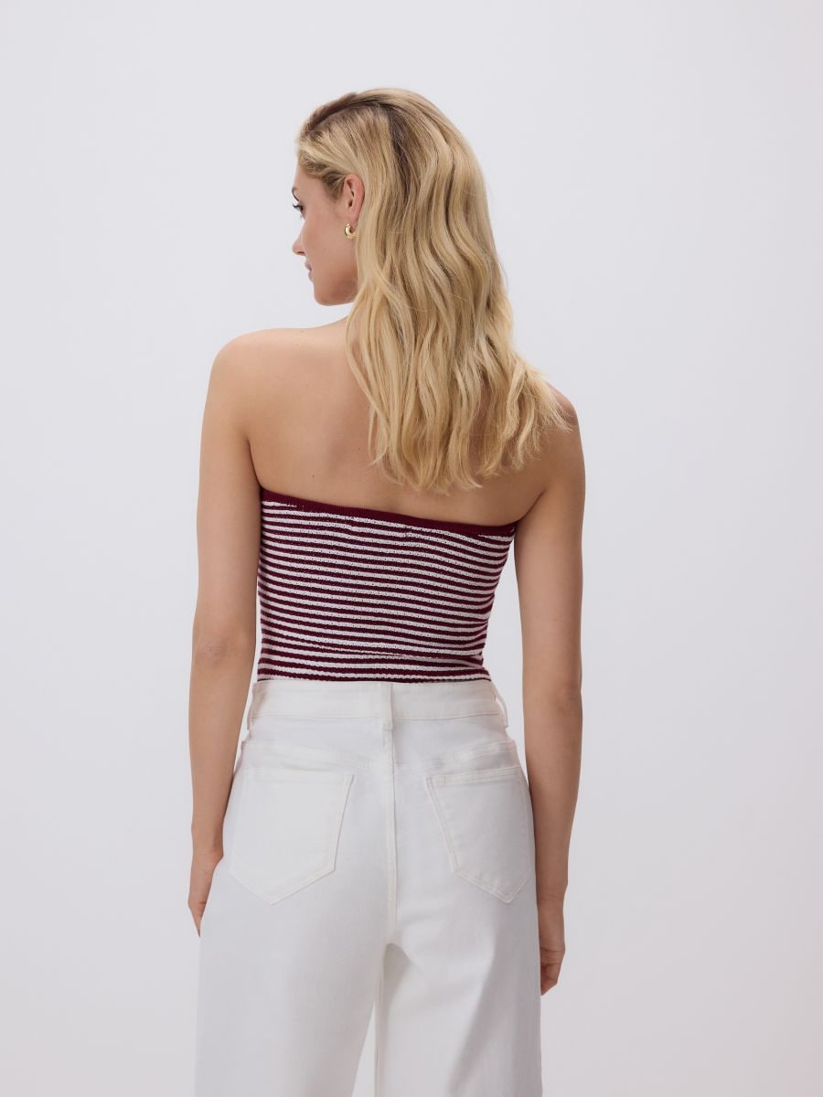 Jersey crop top - multicolor - RESERVED - 3