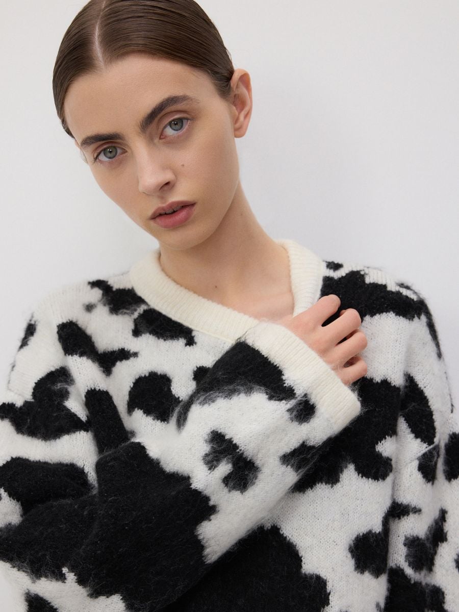Animal pattern jumper - multicolor - RESERVED - 3