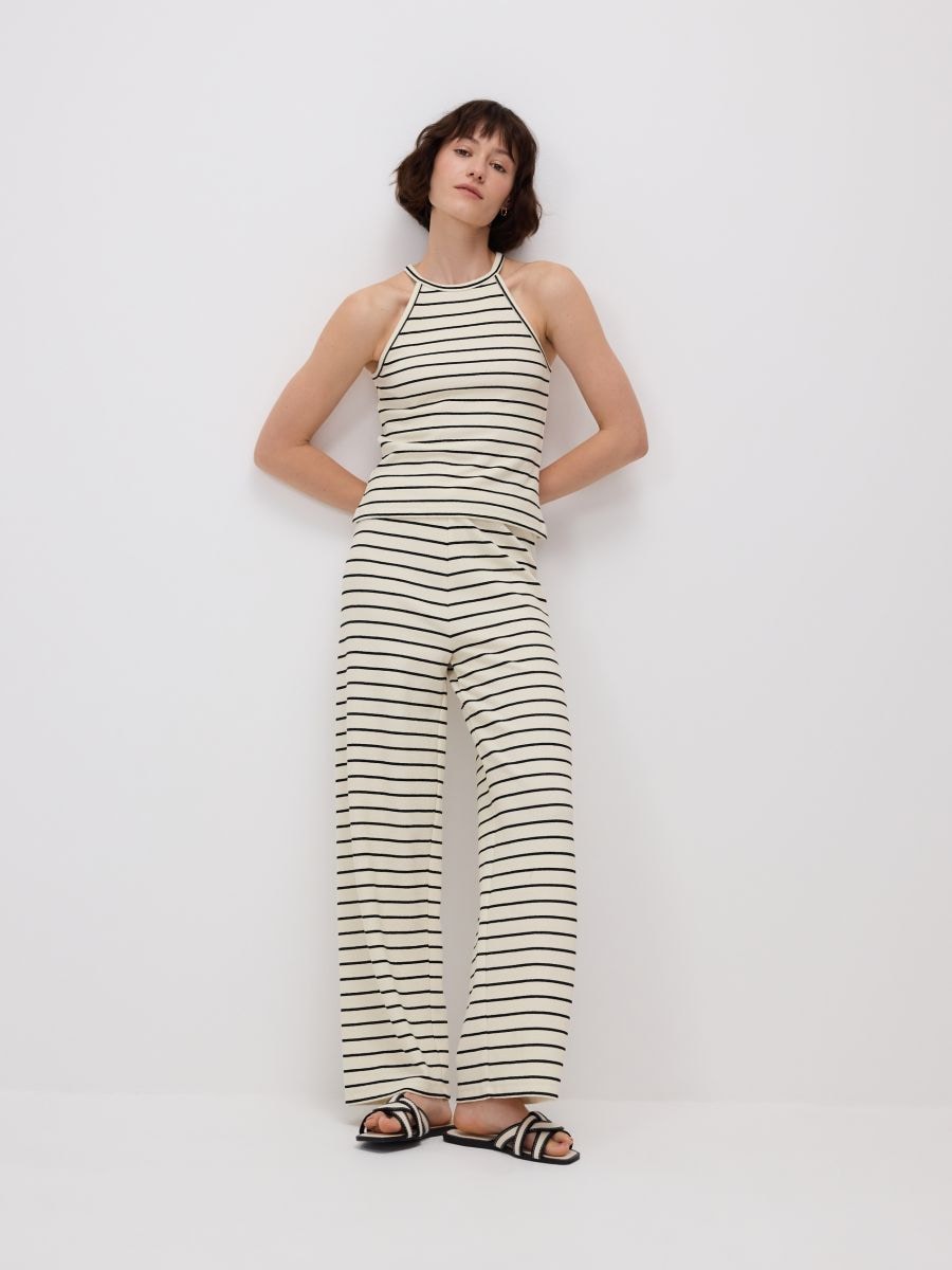 Stripe trousers - multicolor - RESERVED - 4