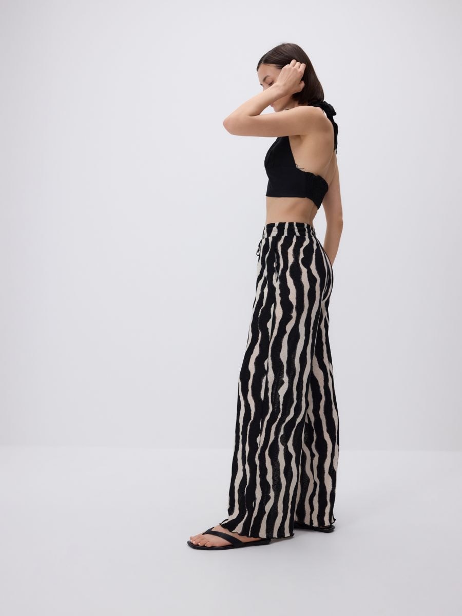 LADIES` TROUSERS - multicolor - RESERVED - 3