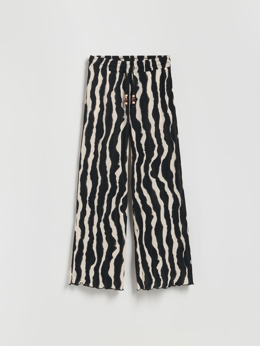 LADIES` TROUSERS - FLERFÄRGAD - RESERVED