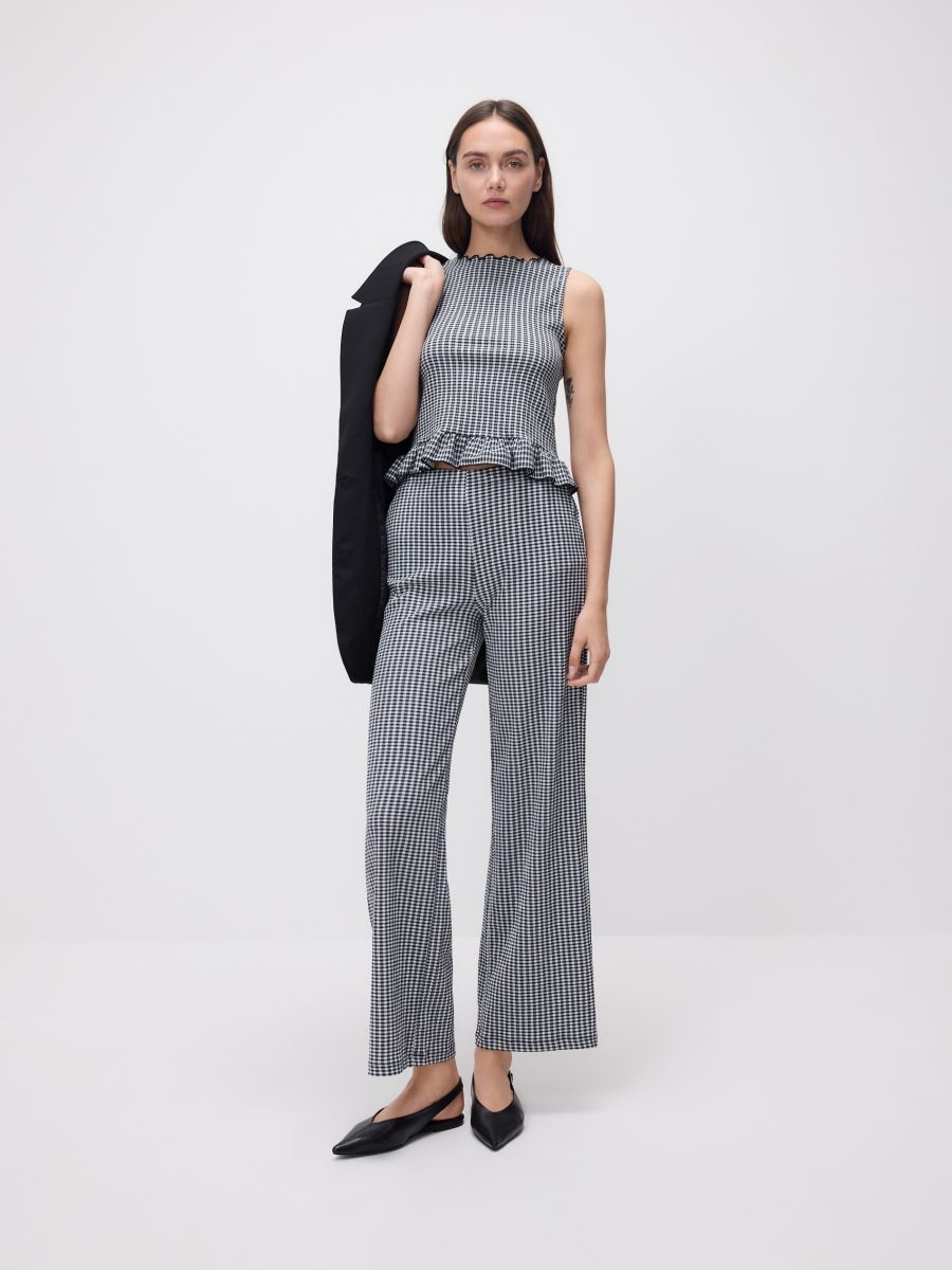 LADIES` TROUSERS - schwarz - RESERVED