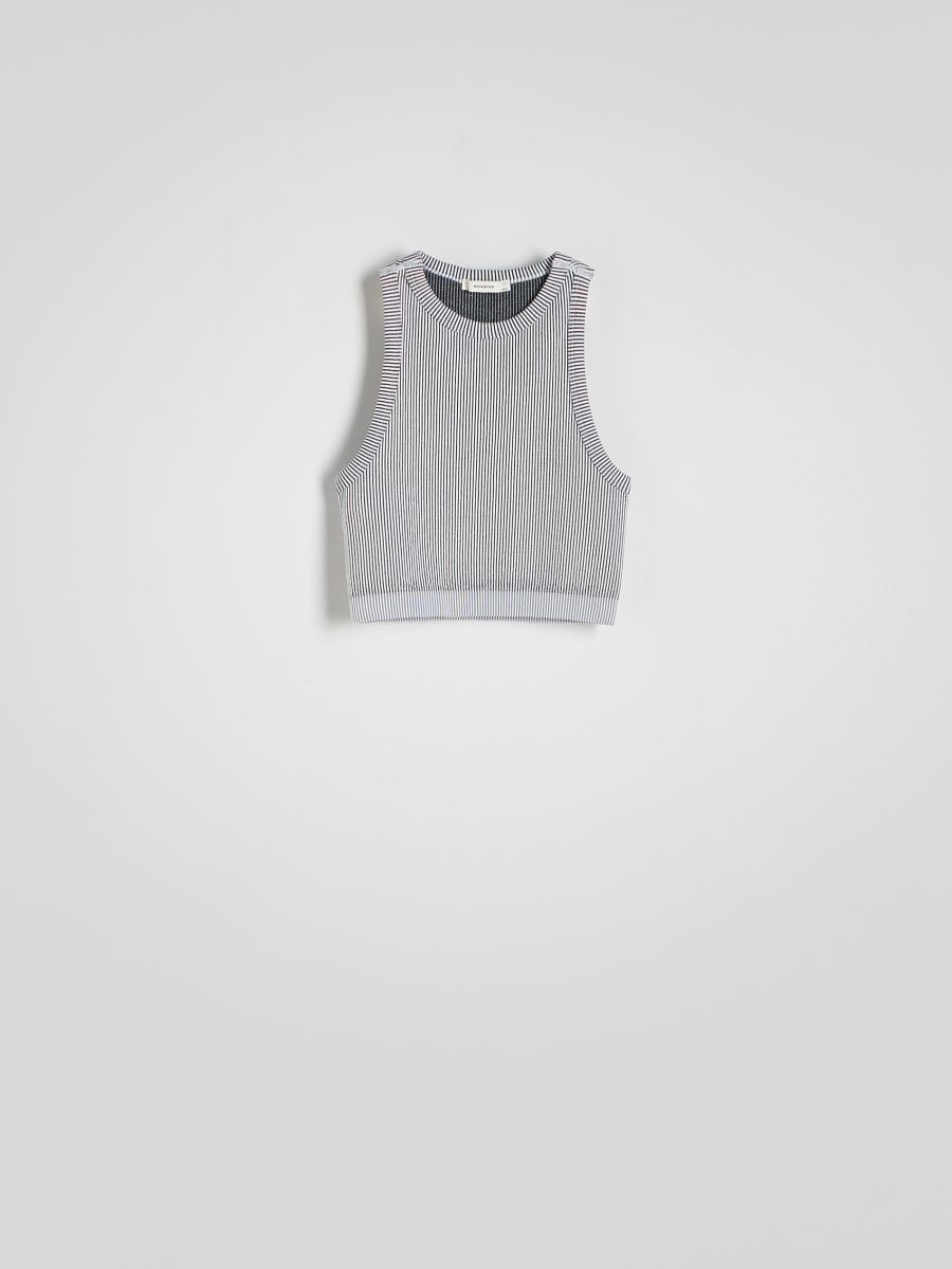 Rebrasti crop top - više boja - RESERVED - 4