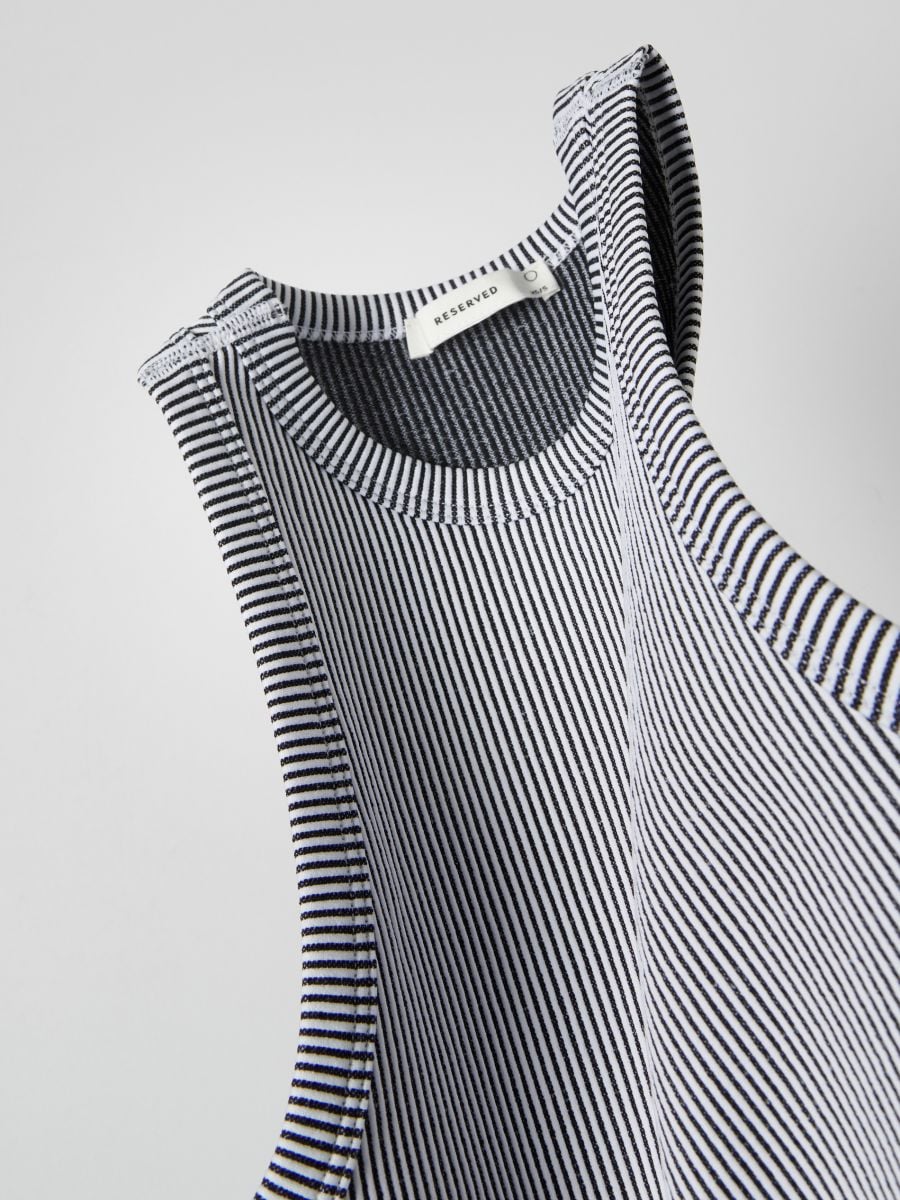 Rebrasti crop top - više boja - RESERVED - 5