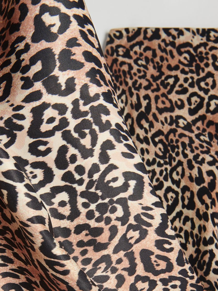 Rock mit Animalprint - beige - RESERVED - 4