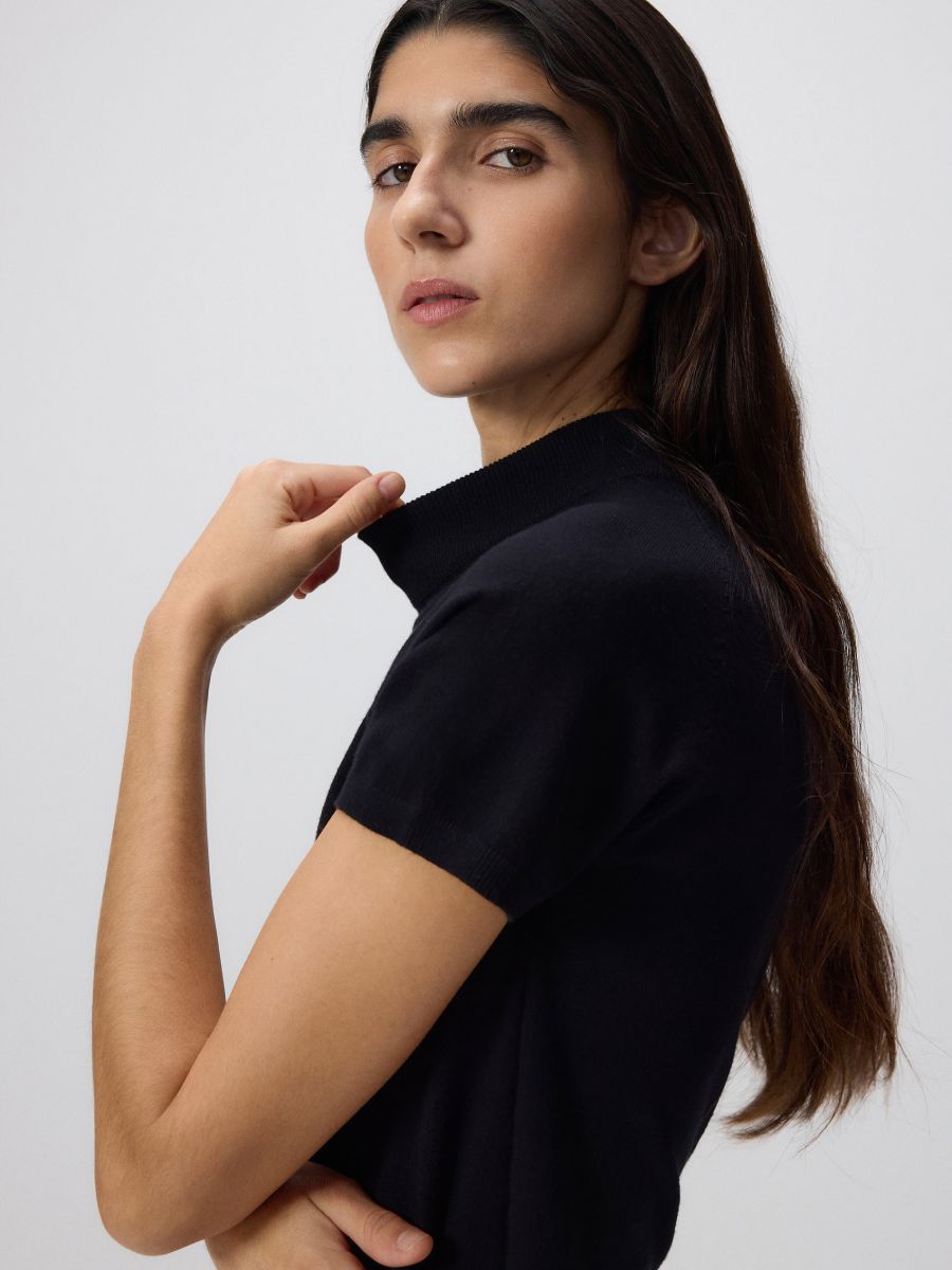 Viscose blend jumper - black - RESERVED - 6