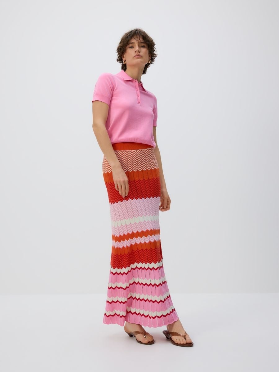 Pleteno maxi krilo - raznobarvna - RESERVED - 5
