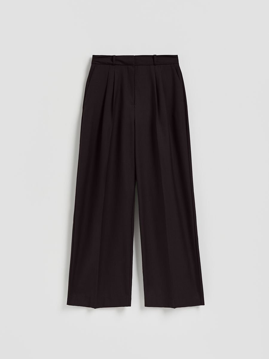 LADIES` TROUSERS - maroon - RESERVED