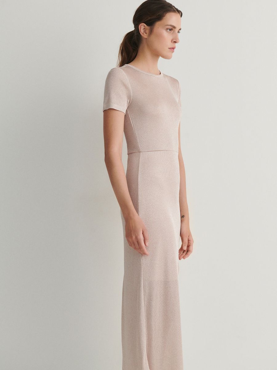 Midi haljina - roze - RESERVED - 3