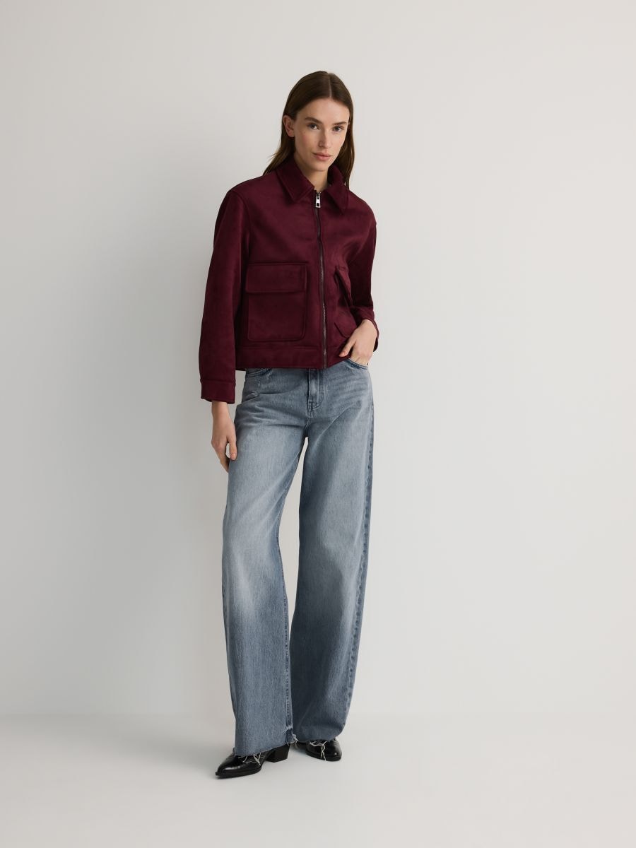 LADIES` OUTER JACKET - crvena - RESERVED - 5