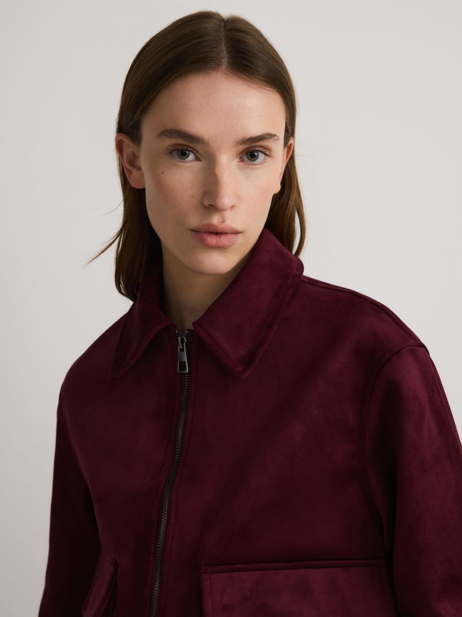 LADIES` OUTER JACKET - crvena - RESERVED - 4