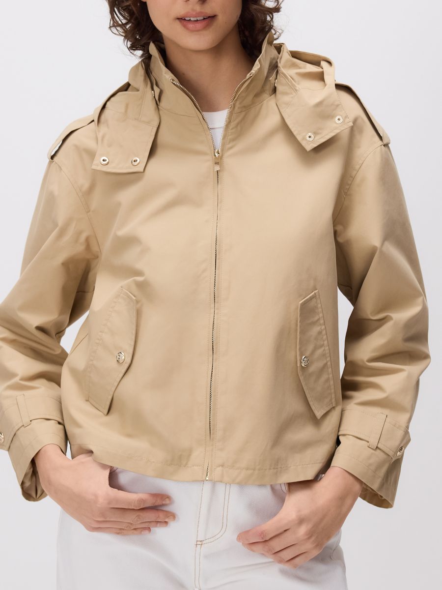 LADIES` OUTER JACKET - bež - RESERVED - 2