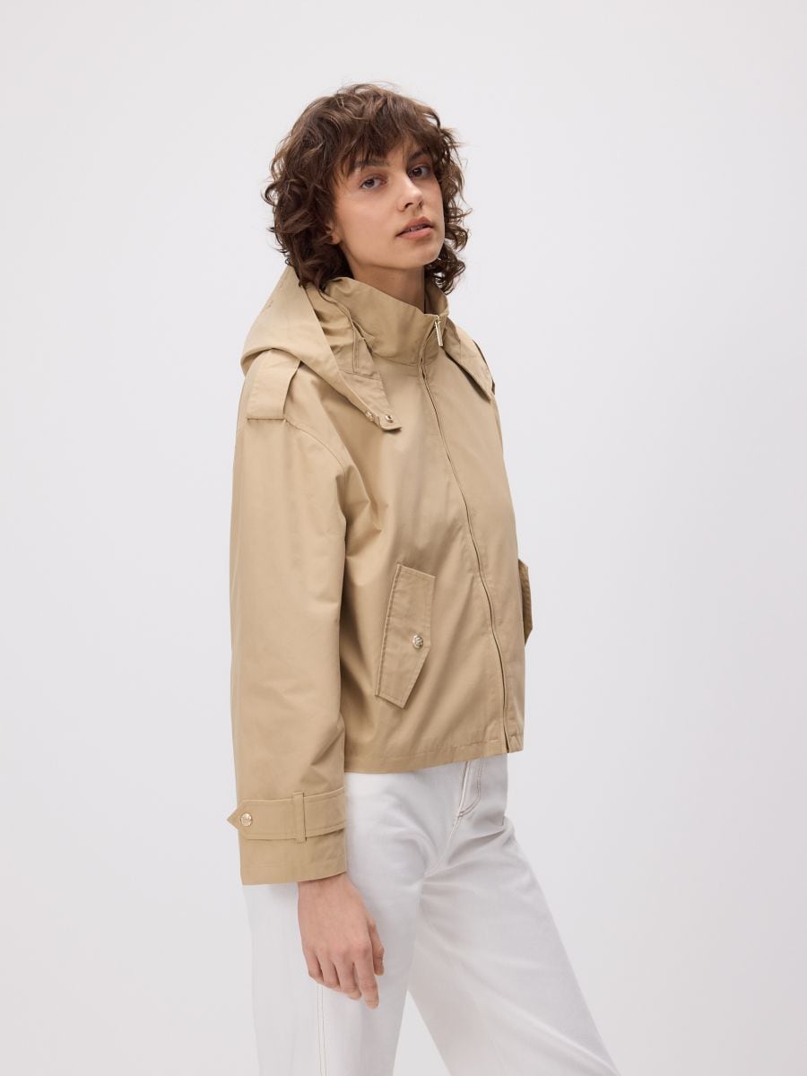 LADIES` OUTER JACKET - bež - RESERVED - 3
