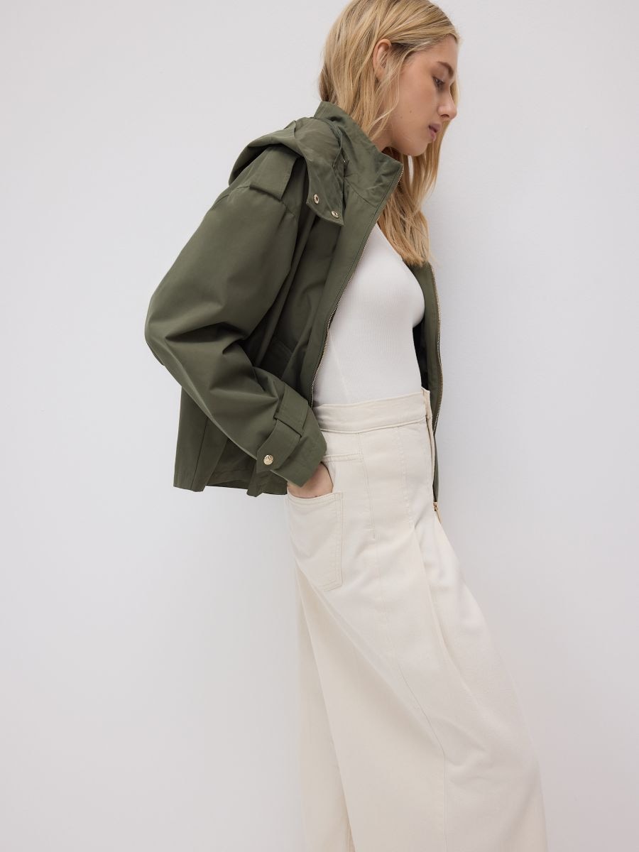 LADIES` OUTER JACKET - maslina - RESERVED - 6