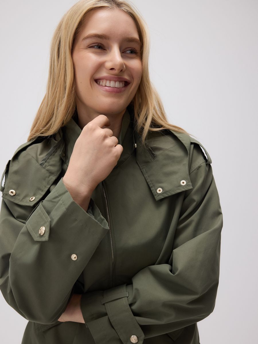 LADIES` OUTER JACKET - maslina - RESERVED - 2