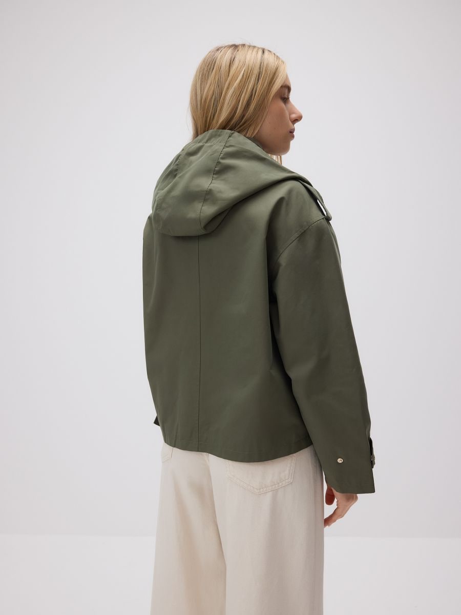 LADIES` OUTER JACKET - maslina - RESERVED - 4