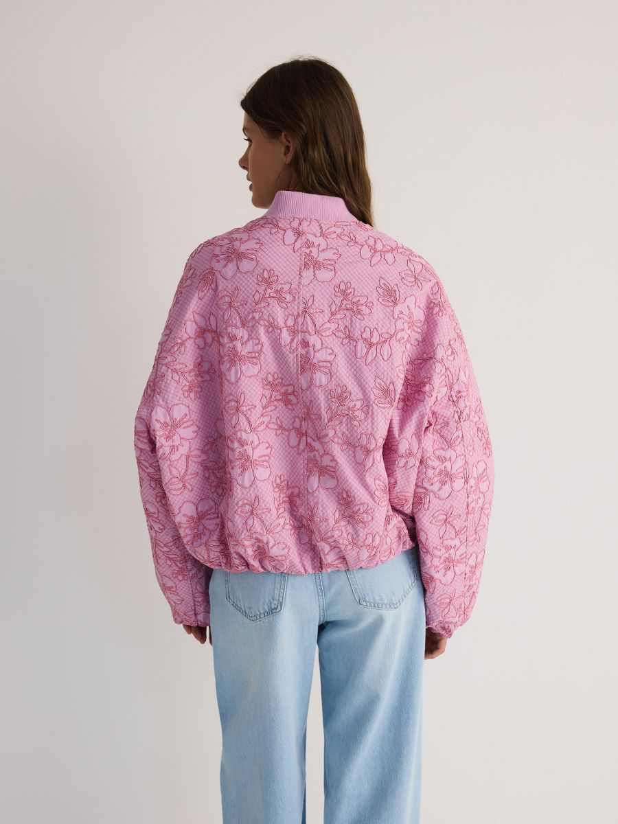 LADIES` OUTER JACKET - pink - RESERVED - 5