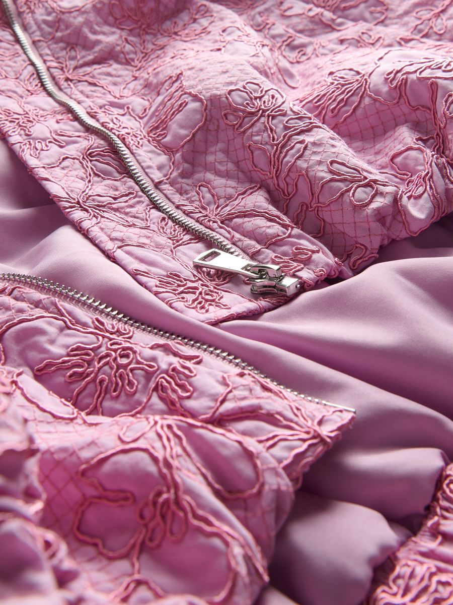 LADIES` OUTER JACKET - pink - RESERVED - 7
