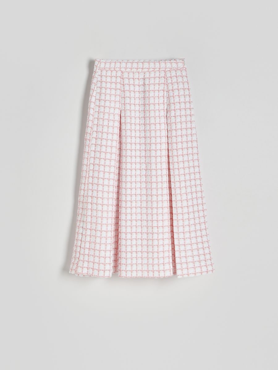 Check midi skirt - multicolor - RESERVED - 4